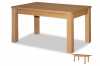 Stůl je rozkládací, konstrukce stolu je vyrobena z masívu buku. Stůl je velice pevný a robustní, vrchní deska je dýha obdélník o rozměrech 160 x 90, při rozložení 230 x 90 cm, výška desky 75cm. Možnost volby barvy lakování.