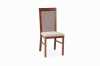 Židle STRAKOŠ DM32 je moderní celočalouněná židle italského designu a čistých tvarů. Je zátěžová, vyrobená z masívu přírodního dřeva buku o rozměrech: šířka 43cm, výška opěradla 94 cm, výška sedací plochy 46cm, hloubka 41 cm. Nosnost 120kg, zesílená bytelná konstrukce. VHODNÁ DO RESTAURACÍ, HOTELů, VINÁREN i DOMÁCNOSTÍ. Možnost volby barvy lakování i vzoru čalounění