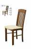 Židle STRAKOŠ DM6 je moderní židle s čalouněným sedákem oblíbená v provozeh restaurací. Je vyrobená z masívu přírodního dřeva buku o rozměrech: šířka 42 cm, výška opěradla 93 cm, výška sedací plochy 46cm, hloubka 42 cm. Nosnost 120kg, zesílená robustní konstrukce. VHODNÁ DO RESTAURACÍ, HOTELů, VINÁREN i DOMÁCNOSTÍ. Možnost volby barvy lakování i vzoru čalounění.