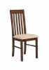 AKCE ÚNOR !!  Jídelní židle zátěžová z masívu přírodního dřeva buku o rozměrech: šířka 43cm, výška opěradla 96cm, výška sedací plochy 48cm, hloubka 40cm. Nosnost 120kg, zesílená robustní konstrukce. VHODNÁ DO RESTAURACÍ, HOTELů, VINÁREN i DOMÁCNOSTÍ. Možnost volby barvy lakování i vzoru čalounění!