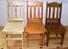 Nové Stylove dřevěné židle P