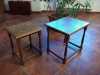 Dřevěný stoleček stolek masiv - 2ks