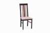 Židle STRAKOŠ DM38 je celočalouněná židle italského designu. Je zátěžová, vyrobená z masívu přírodního dřeva buku o rozměrech: šířka 43cm, výška opěradla 101 cm, výška sedací plochy 46cm, hloubka 41 cm. Nosnost 120kg, zesílená robustní konstrukce. ŽIDLE JE VHODNÁ DO RESTAURACÍ, HOTELů, VINÁREN i DOMÁCNOSTÍ. Možnost volby barvy lakování i vzoru čalounění.