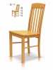 Židle STRAKOŠ DM9 je celodřevěná moderní židle oblíbená v provozech hospod i pivnic. Je zátěžová, vyrobená z masívu přírodního dřeva buku o rozměrech: šířka 42 cm, výška opěradla 93 cm, výška sedací plochy 46cm, hloubka 39cm. Nosnost 120kg, zesílená robustní konstrukce. VHODNÁ DO RESTAURACÍ, HOTELů, VINÁREN i DOMÁCNOSTÍ. Možnost volby barvy lakování i vzoru čalounění.
