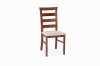 Židle STRAKOŠ DM11 je s čalouněným sedákem. Židle je zátěžová, vyrobená z masívu přírodního dřeva buku o rozměrech: šířka 43cm, výška opěradla 95cm, výška sedací plochy 46cm, hloubka 41 cm. Nosnost 120kg, zesílená robustní konstrukce. VHODNÁ DO RESTAURACÍ, HOTELů, VINÁREN i DOMÁCNOSTÍ. Možnost volby barvy lakování i vzoru čalounění.
