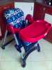 Prodám dětskou jídelní stoličku,zn.Zekiwa,málo používaná,pojízdná,polohovací opěrka,nastavitelná výška,odnímatelný stoleček.