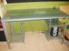Prodám velmi zachovalý stůl z IKEY.Rozměry 70x130, kovová konstrukce, skleněná pracovní deska.Možnost zakoupit i 2ks, 1ks 800,-Kč + židle zdarma