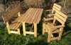 Prodám nový zahradní nábytek z dubu( dub =symbol síly, dlouhověkosti a odolnosti ,výsadní postavení mezi dřevy ! )
- síla cca 25 mm
- lavice s opěradlem 150 cm, stůl délka 150 cm, 2x křeslo
-povrchová úprava- impregnační olej NATRIMA 
 