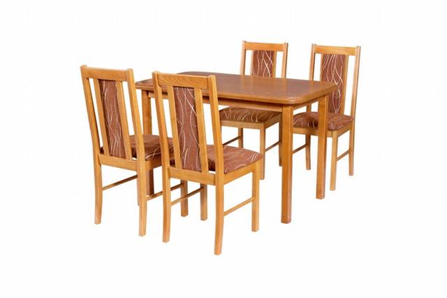 Jídelní set 06 Jídelní stůl a 4 židle