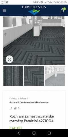 Interiérový koberec